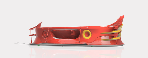 Daytona R Dark Horse Racing Brake Duct Bell Mouth